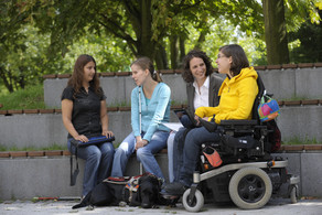 Studierende mit Beeinträchtigung auf dem Campus Studierende mit Beeinträchtigung auf dem Campus